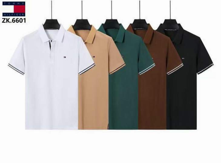 Picture of Tommy Hilfiger Polo Shirts Short _SKUTommyM-3XL8qx660125405